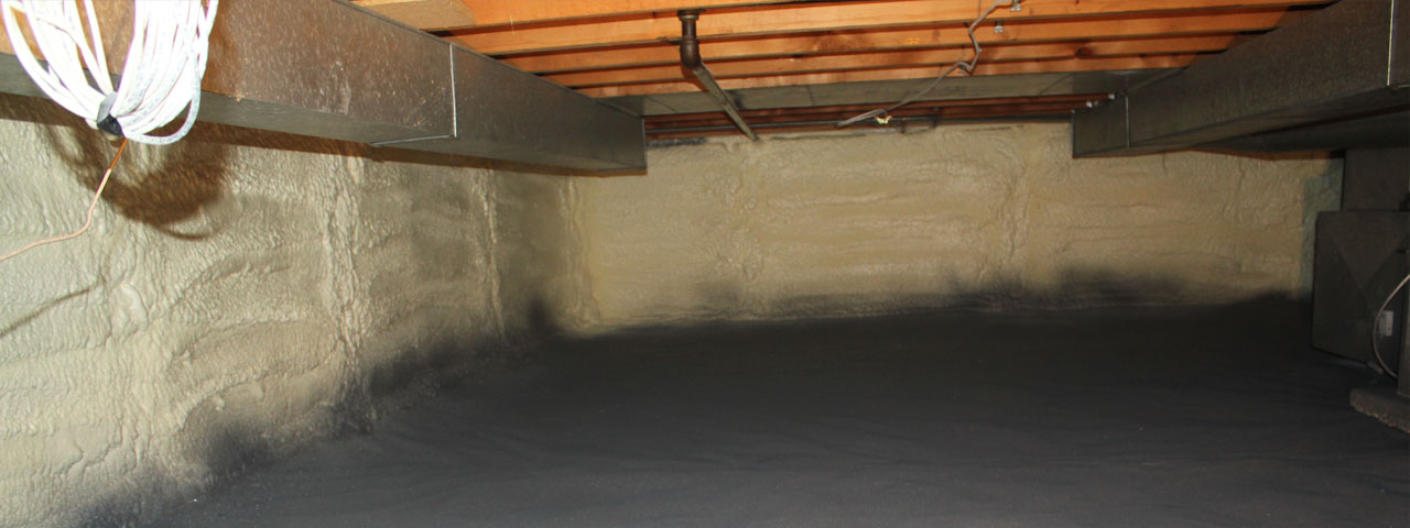 Buffalo spray foam insulation for crawl spaces